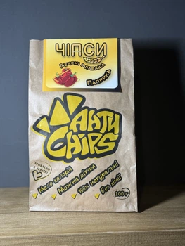 Чіпси з лаваша АнтиChips "Паприка", 100 г (Україна)