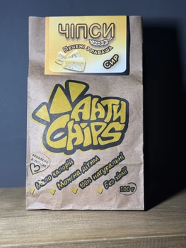 Чипсы из лаваша АнтиChips "Сир", 100 г (Украина)