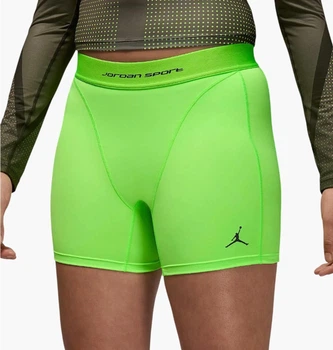 Шорты женские Jordan Sport Leak Protection Shorts Green M Зелений HF9483-359