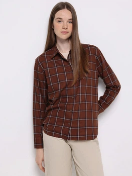 Сорочка жіноча Colin's CL1077176BRW M Brown (8684112951515)