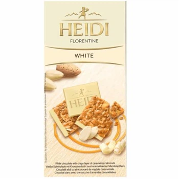 Шоколад білий Heidi White (1*3шт) - 100 g