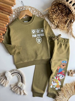 Спортивный костюм Щенячий патруль для мальчика c&o kids 98 см оливковый