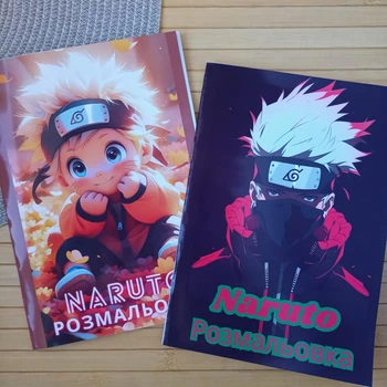 Розмальовка Наруто Naruto А5 Набір 2 шт (25882)