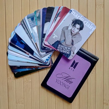 Lomo cards Ломо Картки Мін Юнги Шуга 민윤기 Min Yoongi Suga BTS БТС 40 карток+картхолдер 17424