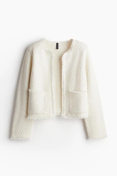 Жакет жіночий H&M 210728-4 XS(160/80) молочний (2107280002)