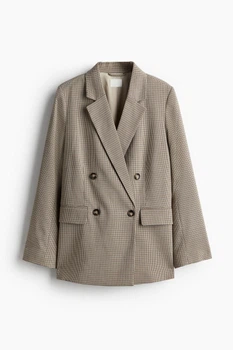 Блейзер жіночий H&M 211954-4 XL(180/116) бежевий (2119540006)