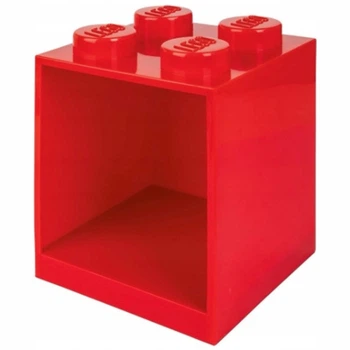 Настінна полиця у формі кубика DK-285 Red
