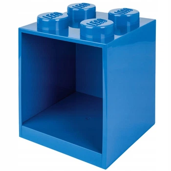 Настенная полкав форме кубика DK-285 Blue