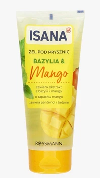 Гель для душу з ароматом манго та базиліку Isana Bazylia i Mango 200 мл