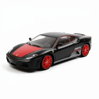 Радиоуправляемая Гоночная машина SC 24 A 04, Аккумулятор 3.7V, Подсветка фар, Сменные колеса, Дорожные конусы, Черная