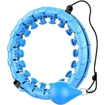 Масажний обруч для схуднення Intelligent Hulahoop Синій з вантажем для талії (VS7007368)