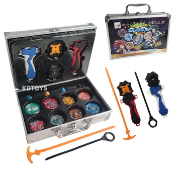 Игровой набор бейблейд 8 блейдов + 2 запуска, 2 ручки в Кейсе Beyblade Burst