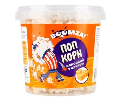 Попкорн Сладкий ТМ Boomza ведро 40 g