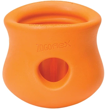 Іграшка WEST PAW Toppl Treat Toy, топпл для ласощів, для собак 8 см, помаранчевий