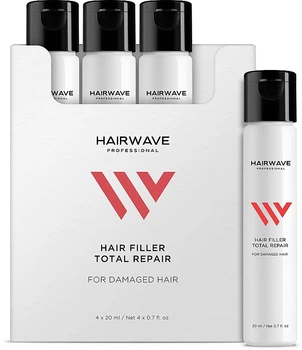 Комплекс филлеров восстановительный для поврежденных волос "Total Repair" - HAIRWAVE Hair Filler Complex Total Repair 4x20ml (1309617-2018848946-2)