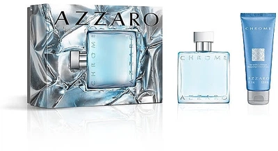 Azzaro Chrome Gift Set - Набір (edt/50ml + sh/gel/75ml) Azzaro Chrome Gift Set (1327099-512057960-2)