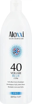Крем-окислитель для волос, 12% - Aloxxi 40 Volume Blue Creme Developer * 1000ml (1294196-181994144-2)