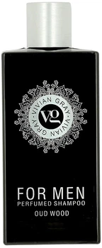 Шампунь для чоловіків "Oud Wood" - Vivian Gray For Men 250ml (1316435-847796605-2)