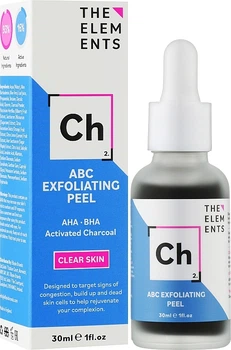 М'який пілінг з AHA-кислотами - The Elements ABC Exfoliating Peel 30ml.