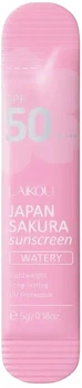 Солнцезащитный крем с экстрактом японской сакуры (саше) - Laikou Japan Sakura Sunscreen SPF 50 5g (1339488-523755635-2)