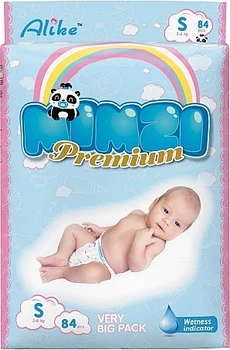 Подгузники Mimzi S (3-6 кг) 84шт (861341-1470647377-2)