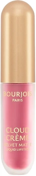 Жидкая матовая помада для губ - Bourjois Cloud Creme Velvet Matte Liquid Lipstick 03 - Guimauve (1342457-1510758319-2)
