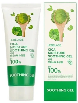 Увлажняющий гель для лица и тела с экстрактом центеллы азиатской - Lebelage Cica Moisture 100% Soothing Gel 100ml (1325364-203489274-2)