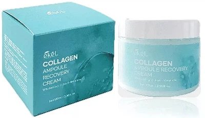 Ампульный крем для лица с коллагеном - Ekel Collagen Ampule Recovery Cream 100ml (1352870-1632362579-2)