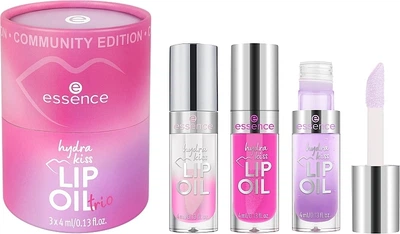 Набор масел для губ - Essence Hydra Kiss Lip Oil Lip's Choice Awards Trio (l/oil/3x4ml) Essence Hydra Kiss Lip Oil Lip's Choice Awards Trio (l/oil/3x4ml) (1301207-218620976-2)