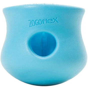 Іграшка WEST PAW Toppl Treat Toy, топпл для ласощів, для собак 8 см, блакитний