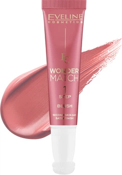 Ультра-кремовые румяна для лица - Eveline Cosmetics Wonder Match 1 Step Blush 02 (1338814-1630557624-2)