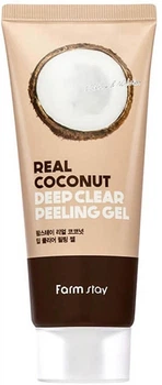 Пилинг-скатка с кокосовым маслом FarmStay Real Coconut Deep Clear Peeling Gel 100ml (898356-1000449-2)
