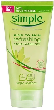 Освежающий гель для умывания - Simple Kind To Skin Refreshing Facial Wash Gel 150ml (1289704-1029564371-2)