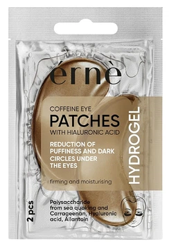 Кофеиновые гидрогелевые патчи от темных кругов под глазами - Erne Hydrogel Coffeine Eye Patches With Hialuronic Acid 2шт (1264842-1019497099-2)