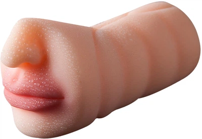 Мастурбатор I'MCUM Realistic Oral Fantasy Реалистичный рот Бежевый (IM-KMQ202)