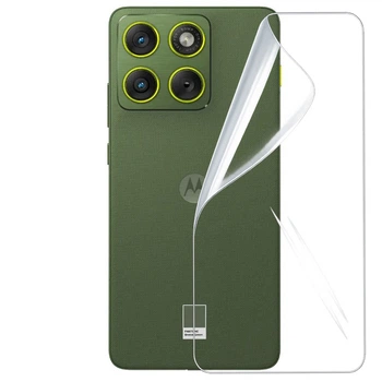 Протиударна гідрогелева плівка Hydrogel Film для Motorola Edge 70 на задню панель, Transparent