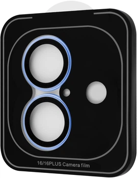Защитное стекло для камеры смартфона Apple iPhone 16/16 Plus Proove Achilles Blue (590130004)
