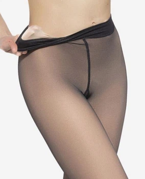 Колготки GATTA Transparent Effect 120,черный-беж 4