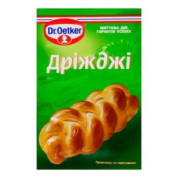 Дріжджі сухі Dr.Oetker 7 г