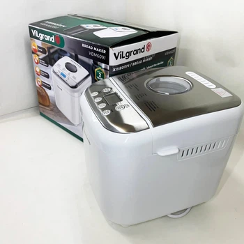 Хлебопечка ViLgrand VBM6091. Цвет: белый 5127961