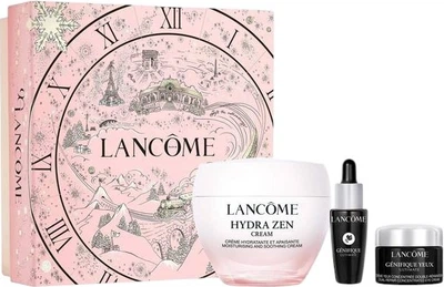 Zestaw do pielęgnacji twarzy Lancome Hydra Zen Krem do twarzy 50 ml + Serum do twarzy 10 ml + Krem pod oczy 5 ml (3614274654301)