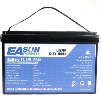 Аккумуляторная батарея Easun Power LiFePO4 12.8V 100Ah 1280Wh