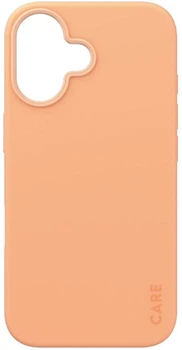 Etui Panzer Glass CARE Fearlessly Fashionable Case MagSafe do Apple iPhone 16 Peachy (5715685004551)