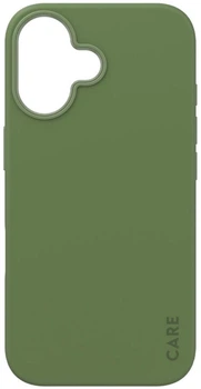 Панель Panzer Glass CARE Fearlessly Fashionable Case MagSafe для Apple iPhone 16 Green (5715685004513)