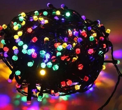 Гирлянда светодиодная от сети Y-039-3M 19642 20 м 300 LED мультиколор 5161225