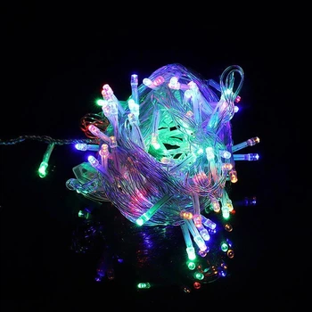 Гирлянда светодиодная от сети с белым проводом Y25-01M 19598 3.5 м 100 LED мультиколор 5160522