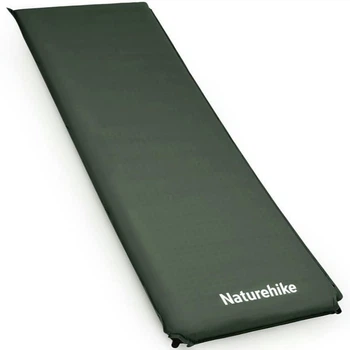 Туристический коврик Naturehike CNK2450WS020, 200x63x10 см темно-зеленый (6927595712740)