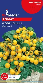 Насіння Томату Жовті Вишні кімнатний GL Seeds 20нас