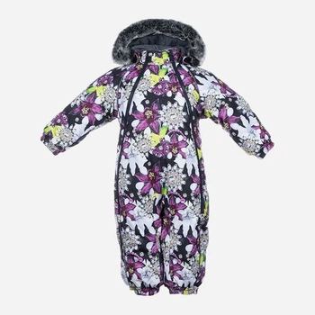 Детский зимний слитный комбинезон для девочки Huppa Orion 36300030-81509 92 см (4741468716671)