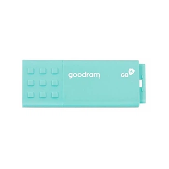 Флешка USB GoodRAM 64 ГБ, USB 3.0, антибактериальная, пластиковая, бирюзовая